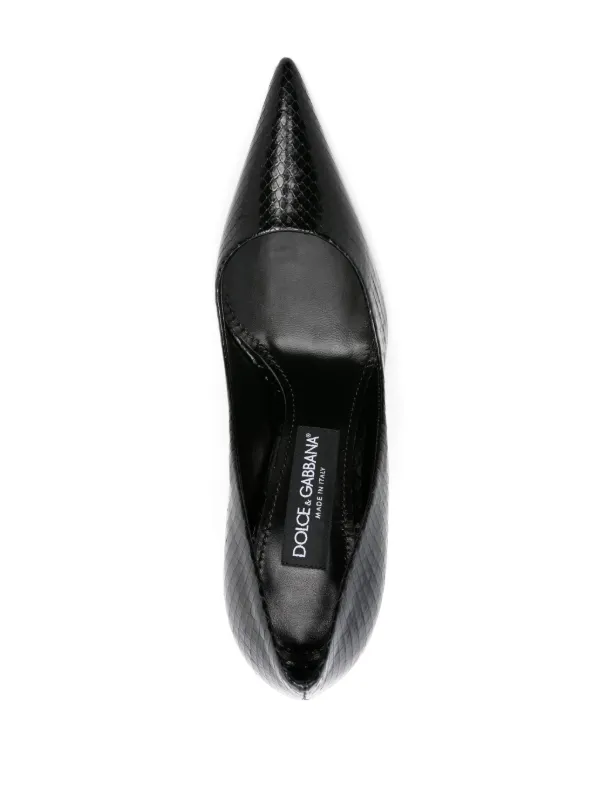 専用　DOLCE&GABBANA パンプス Dolce & Gabbana レザーパンプス | ブラック | FARFETCH JP