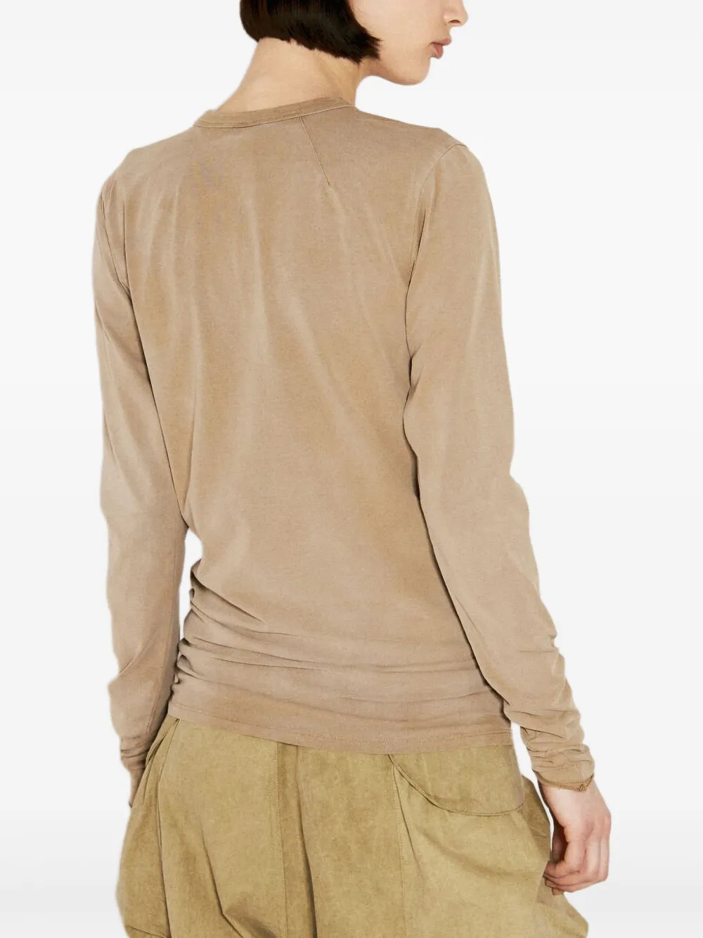 Entire Studios Stretch-design T-shirt In Neutrals
