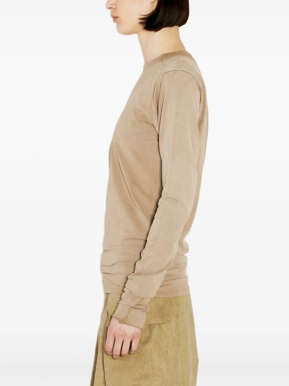 Entire Studios Stretch-design T-shirt In Neutrals