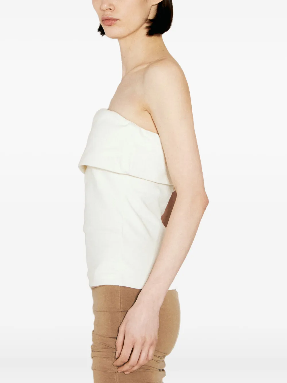 ENTIRE STUDIOS Strapless top Wit