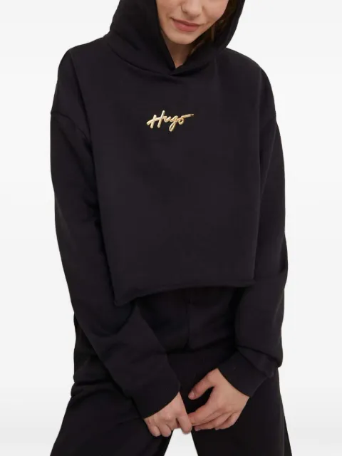 HUGO hoodie con logo estampado