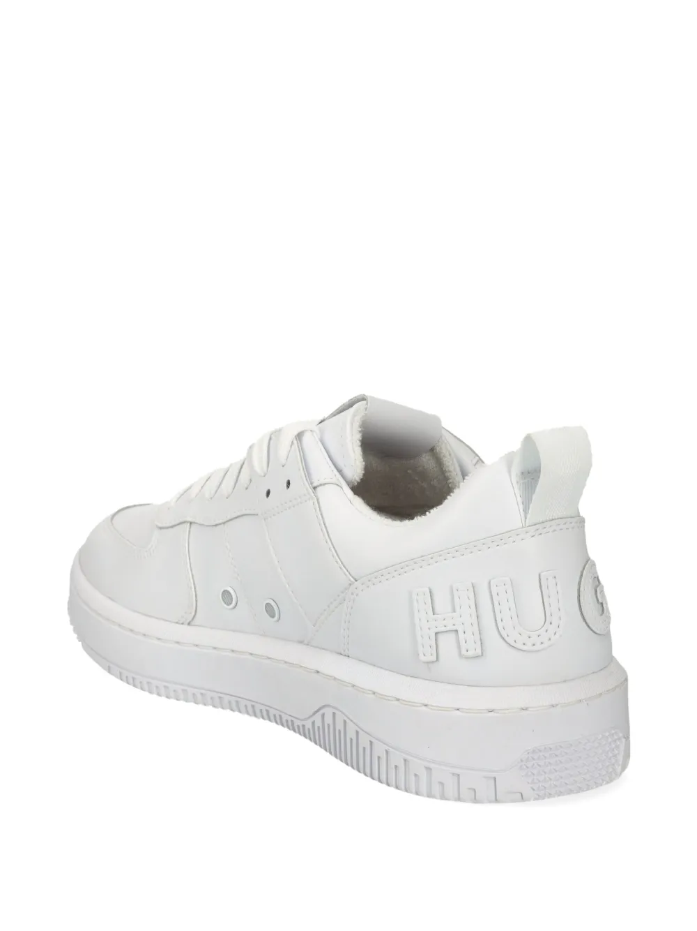 HUGO logo-appliqué sneakers White