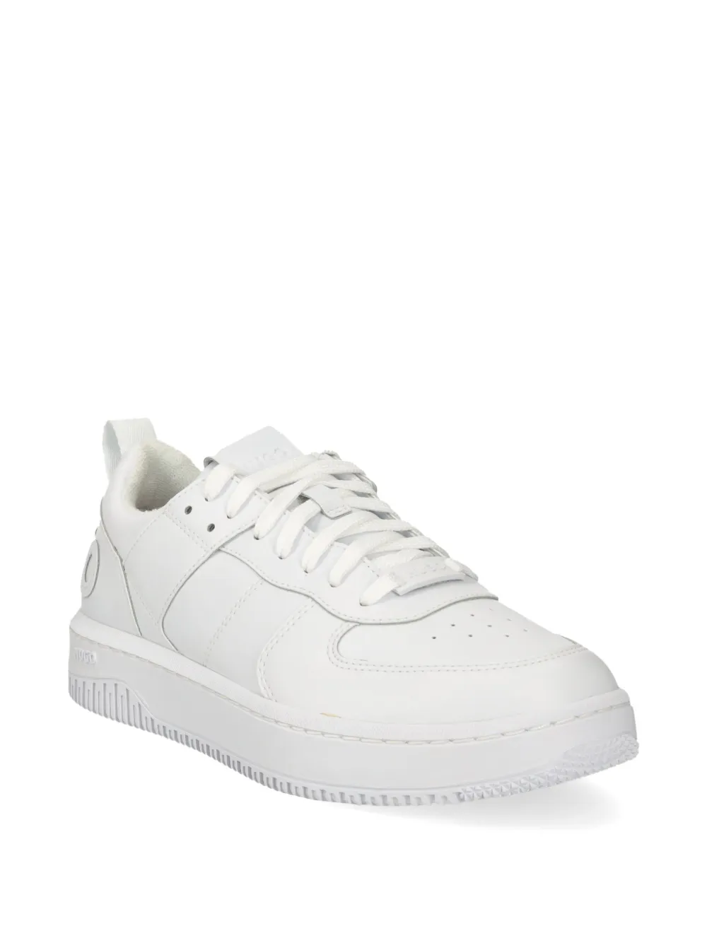 HUGO logo-appliqué sneakers White