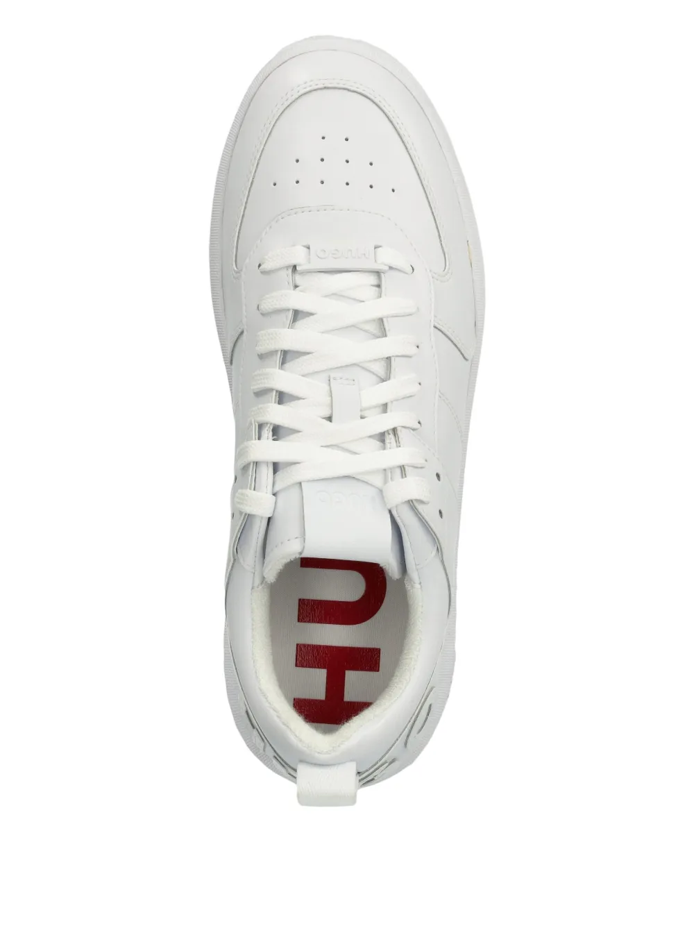 HUGO logo-appliqué sneakers White