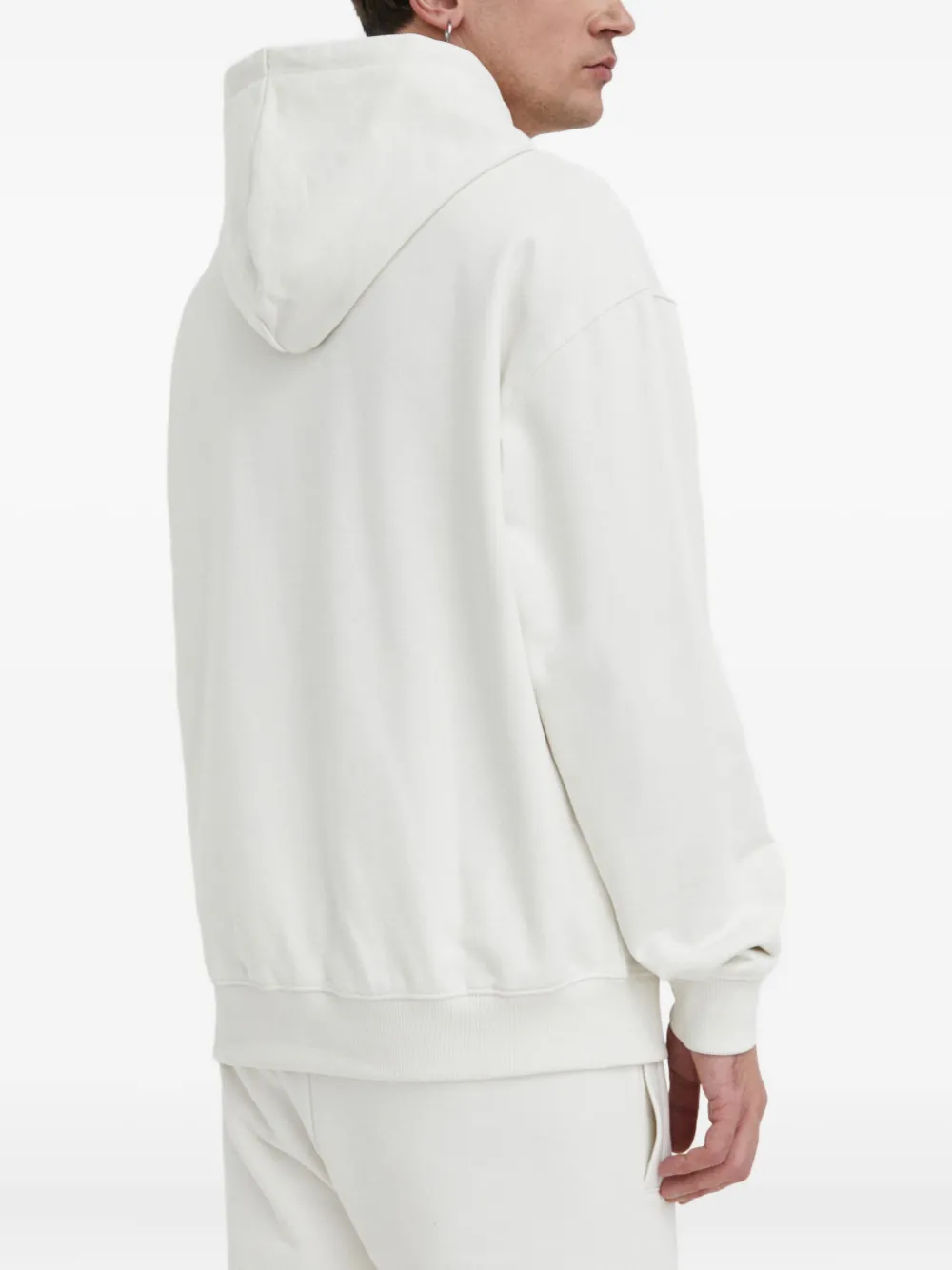 HUGO Hoodie met logo Wit