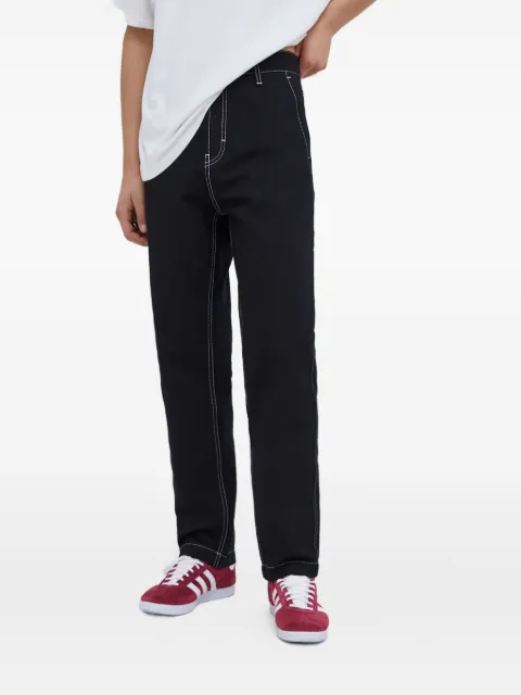 HUGO contrast-stitching trousers