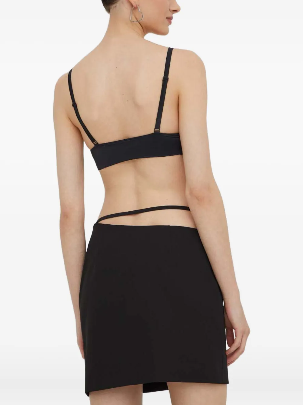Hugo Boss Logo-detail Mini Skirt In Black