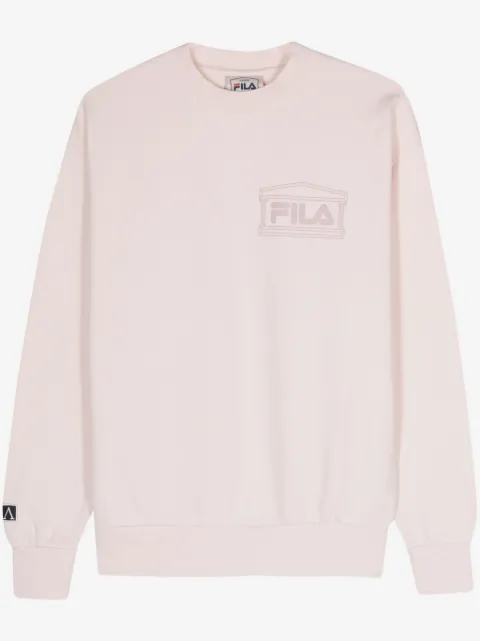 Fila logo-print cotton sweatshirt
