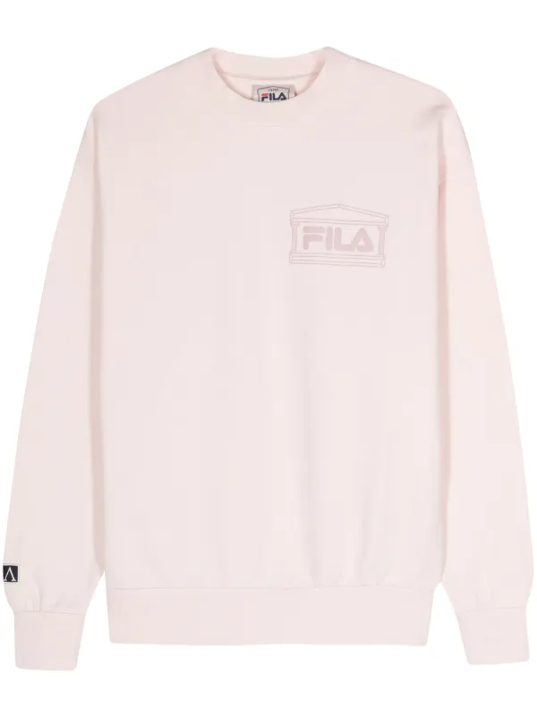 Pink fila sweatshirt on sale