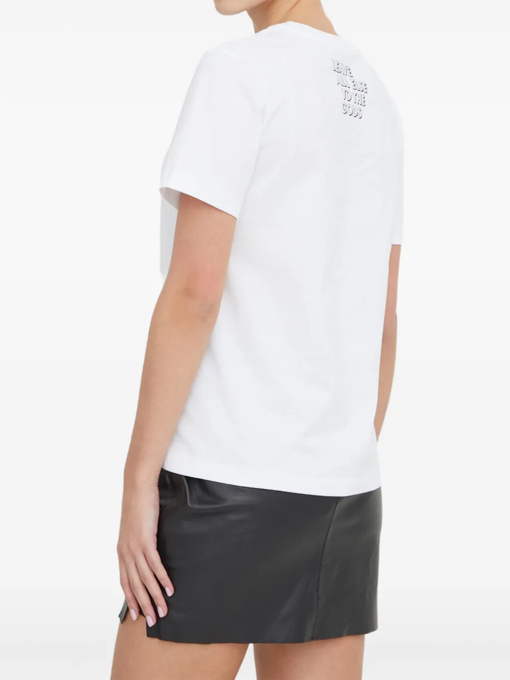 Iceberg Graphic-print Short-sleeve T-shirt In White