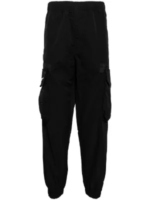 AAPE BY *A BATHING APE® テーパード カーゴパンツ | ブラック