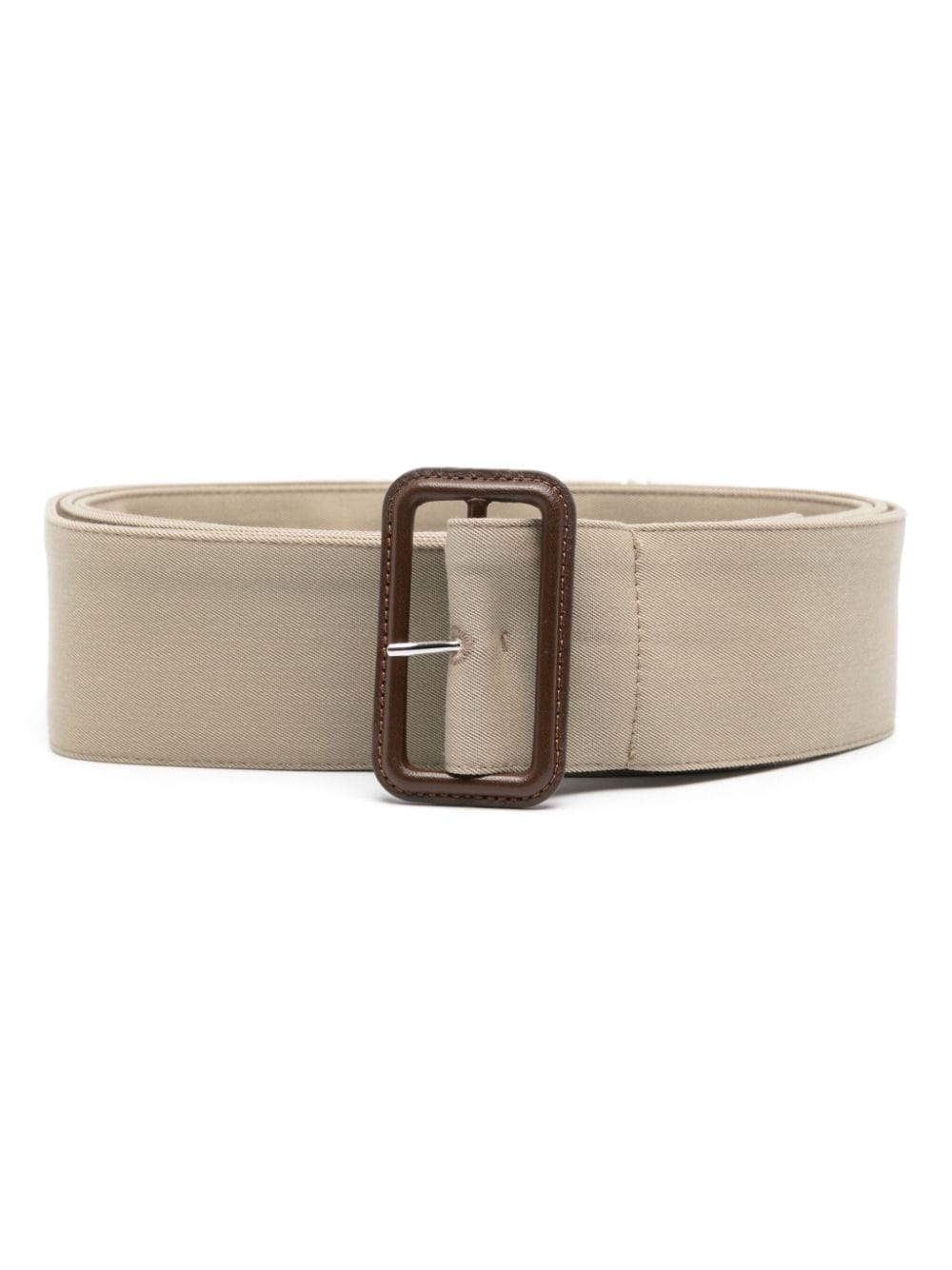 Maison Margiela Extra-long Bukle Belt In Neutrals