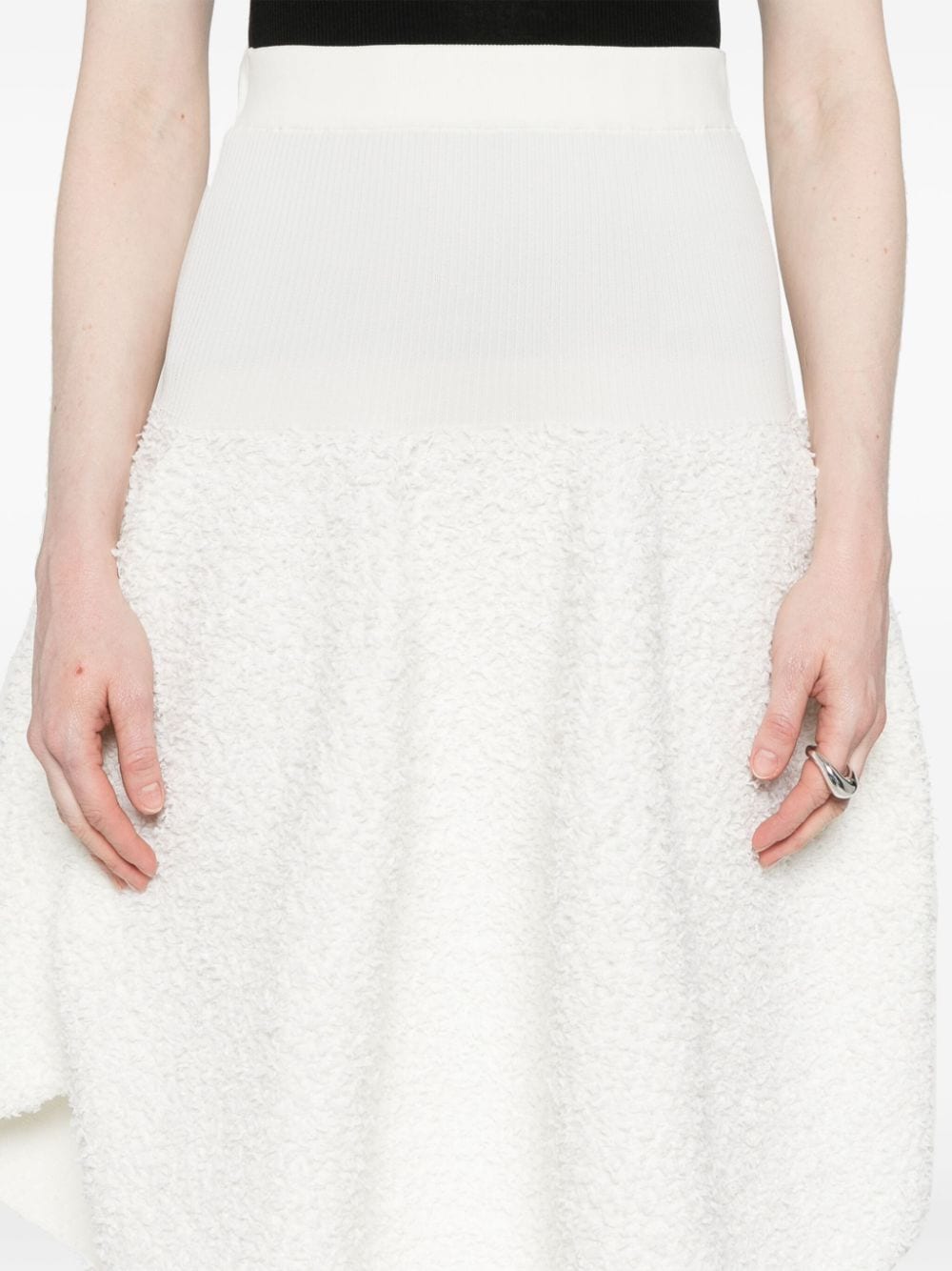 Shop Cfcl Pottery Reef Midi Skirt In White
