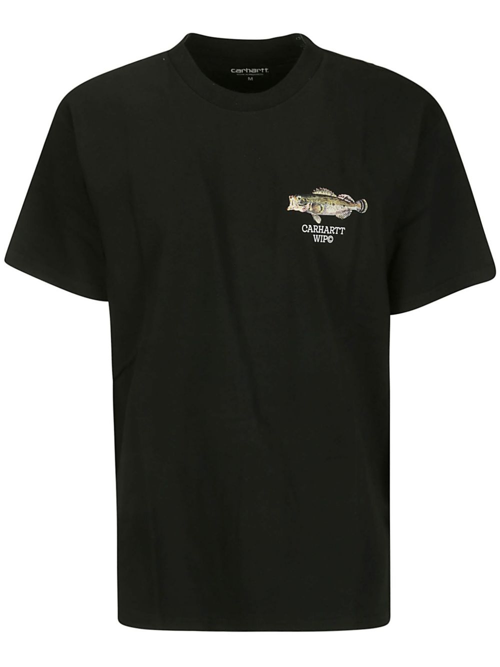 Carhartt WIP T-shirt Fish con stampa grafica - Nero