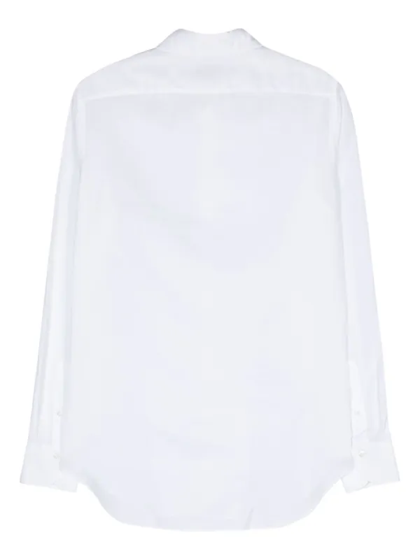 Finamore Napoli ホワイト 40 Finamore 1925 Napoli セミシアー シャツ | ホワイト | FARFETCH JP