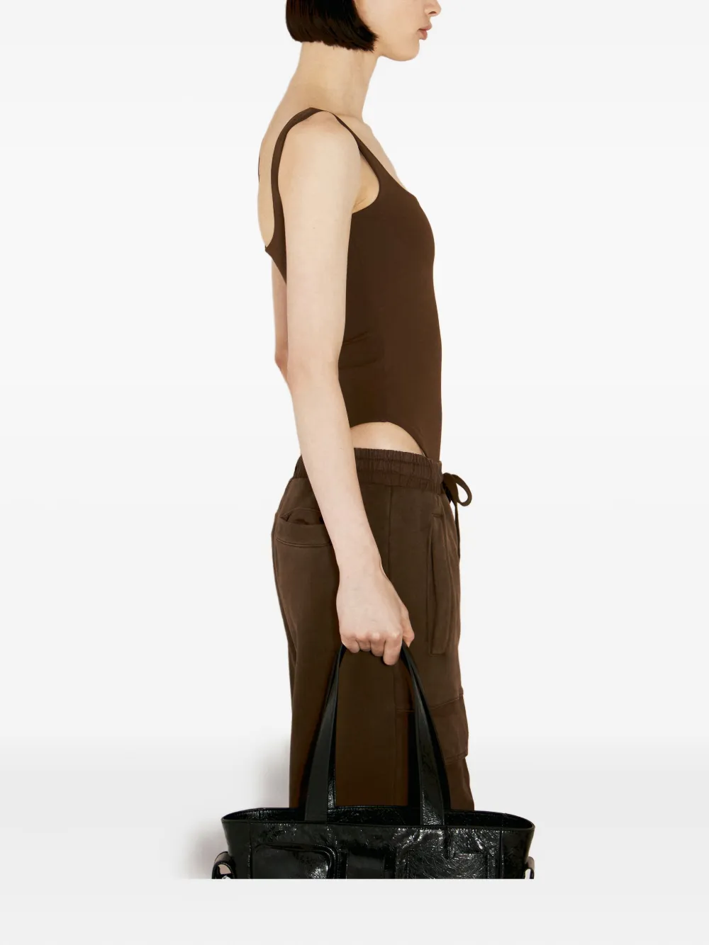 ENTIRE STUDIOS Stretch body BROWN