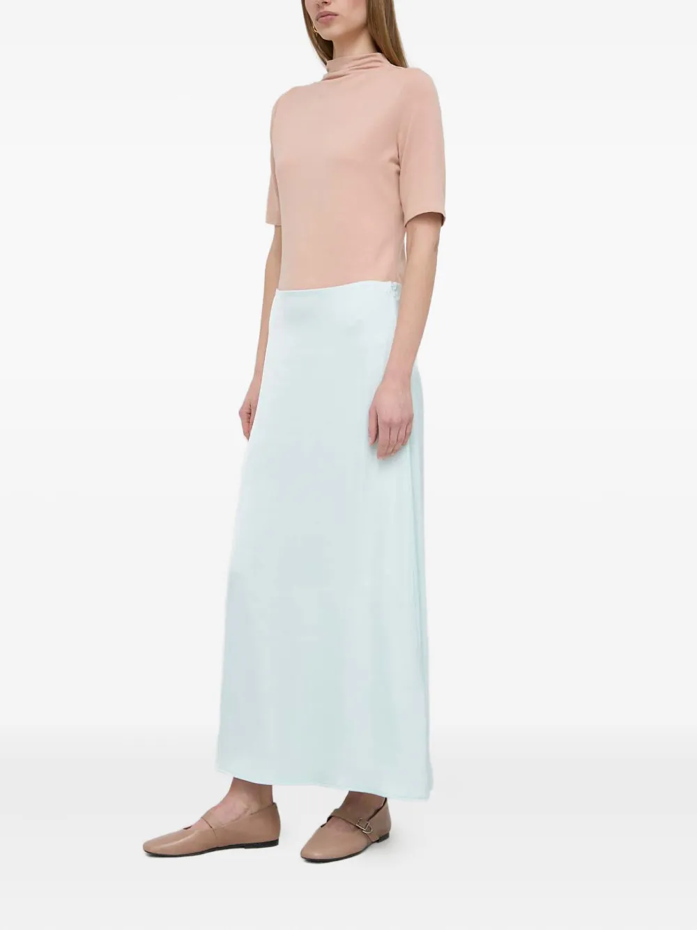 IVY OAK slip maxi skirt - Blauw