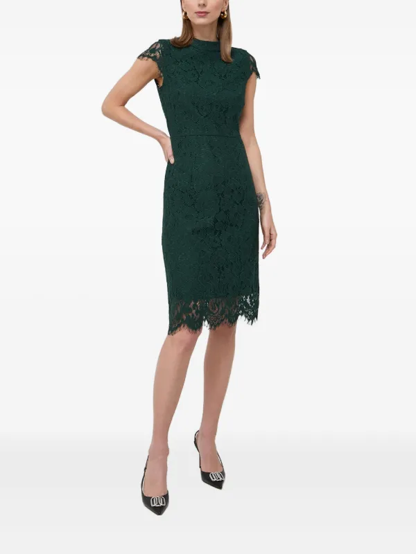 green lace party dress Green Lace Prom Dress Long, Evening Dress, Dance Dresses, Graduation S –  DressesTailor