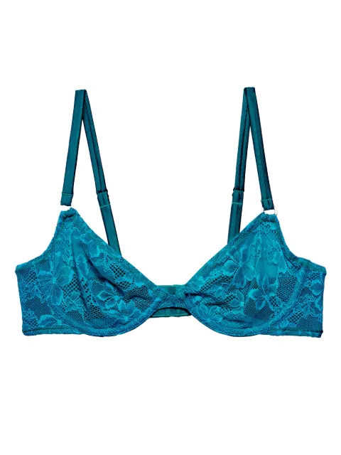 Fleur Du Mal Le Stretch lace demi bra