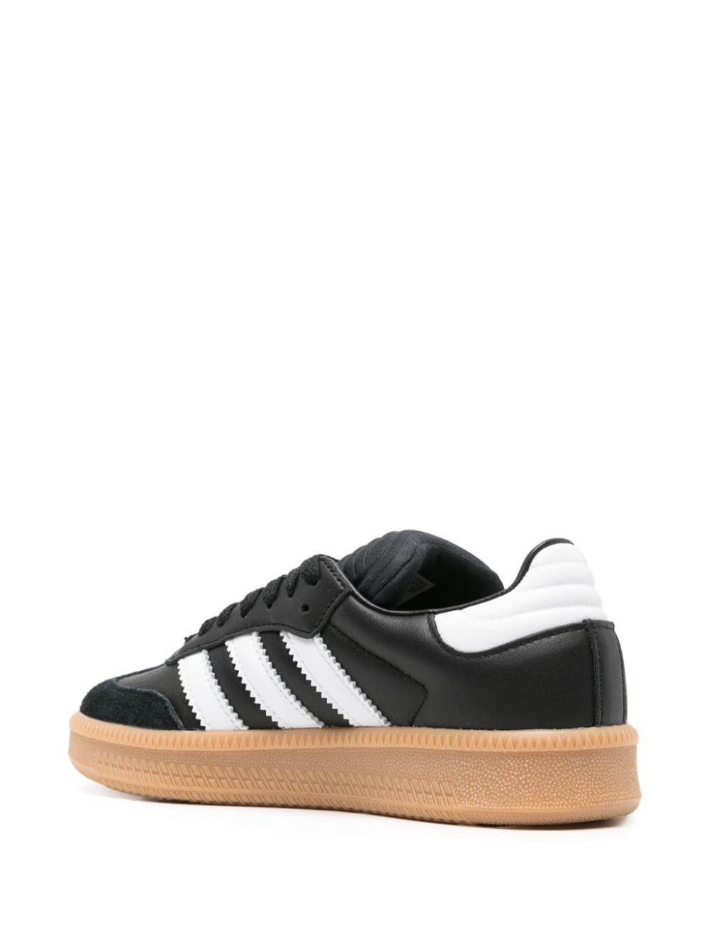 Shop Adidas Originals Samba Xlg Leather Sneakers In Black