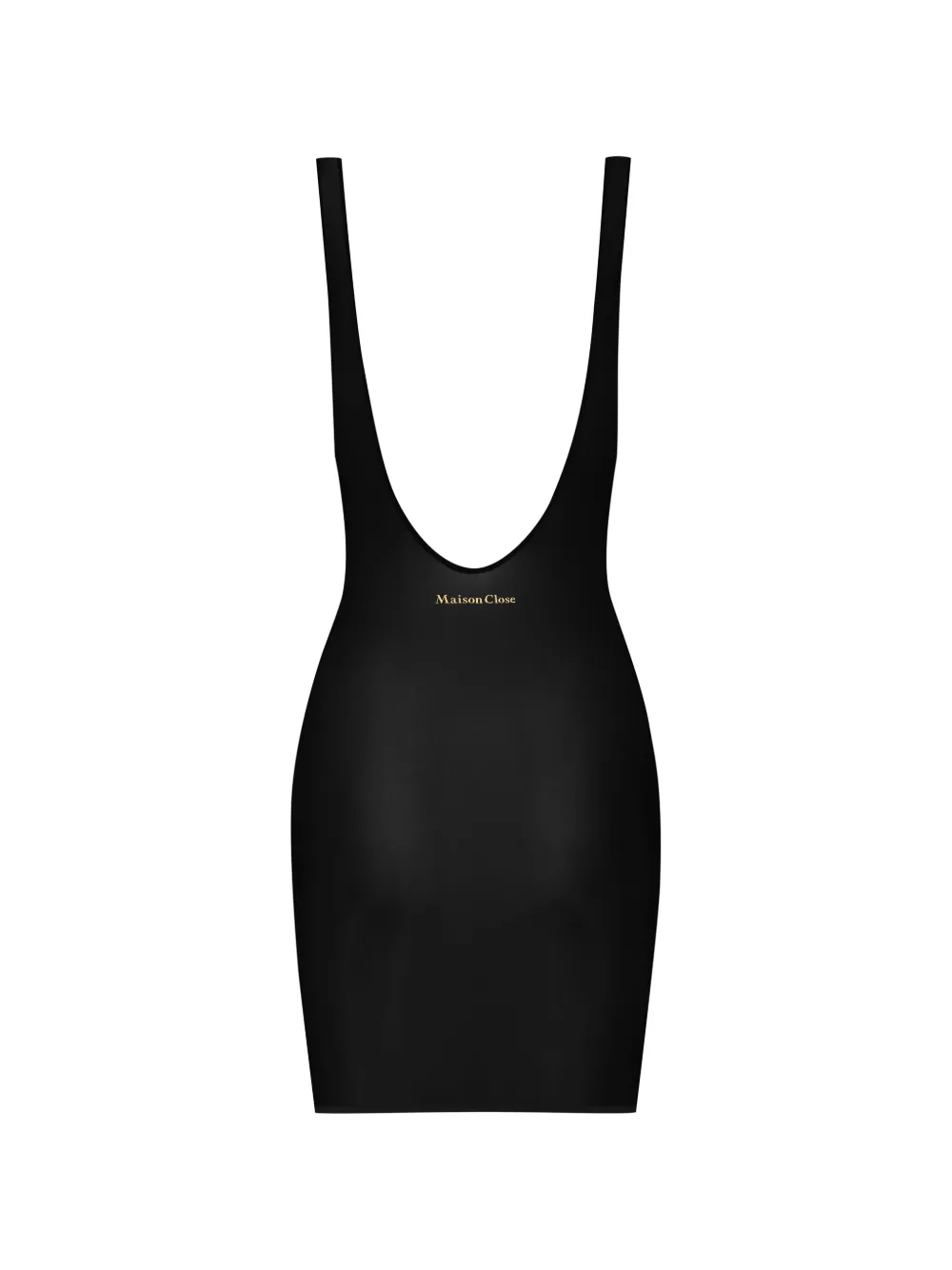 Maison Close Double Sens mini-jurk Zwart