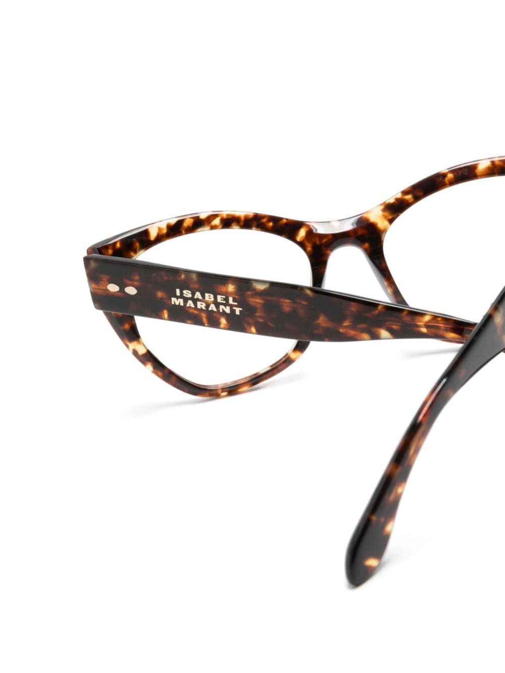 Shop Isabel Marant Eyewear Tortoiseshell Butterfly-frame Glasses In Brown