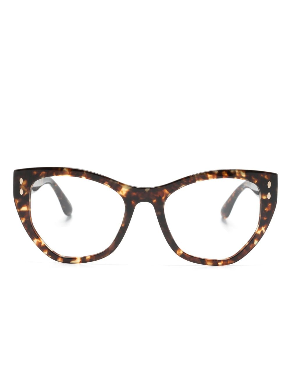 Isabel Marant Eyewear Tortoiseshell Butterfly-frame Glasses In Black