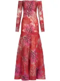 Silvia Tcherassi Rafaella off-shoulder dress - Red