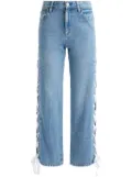 alice + olivia Reita mid-rise jeans - Blue
