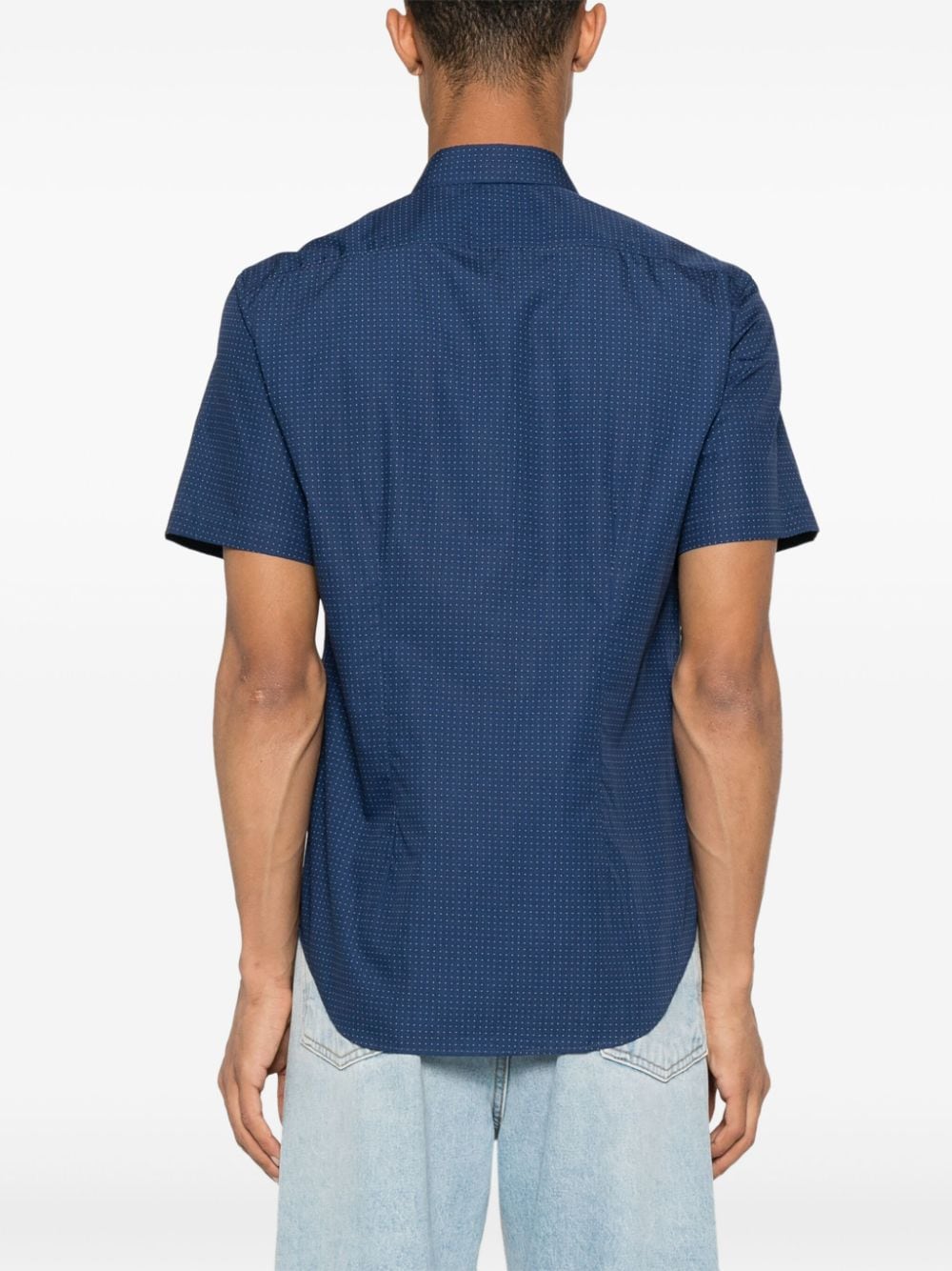Paul Smith Overhemd met stippen Blauw