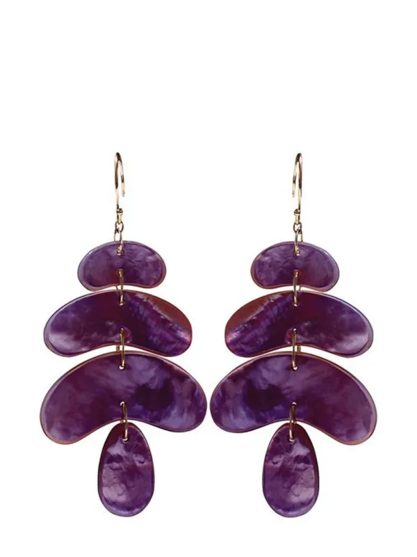 Ten Thousand Things Totem ルビー ピアス 18Kイエローゴールド 