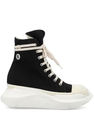 Rick Owens DRKSHDW Abstract ハイカット スニーカー - Farfetch