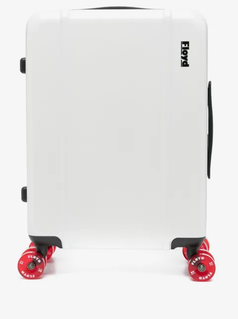 Floyd Cabin logo-print suitcase