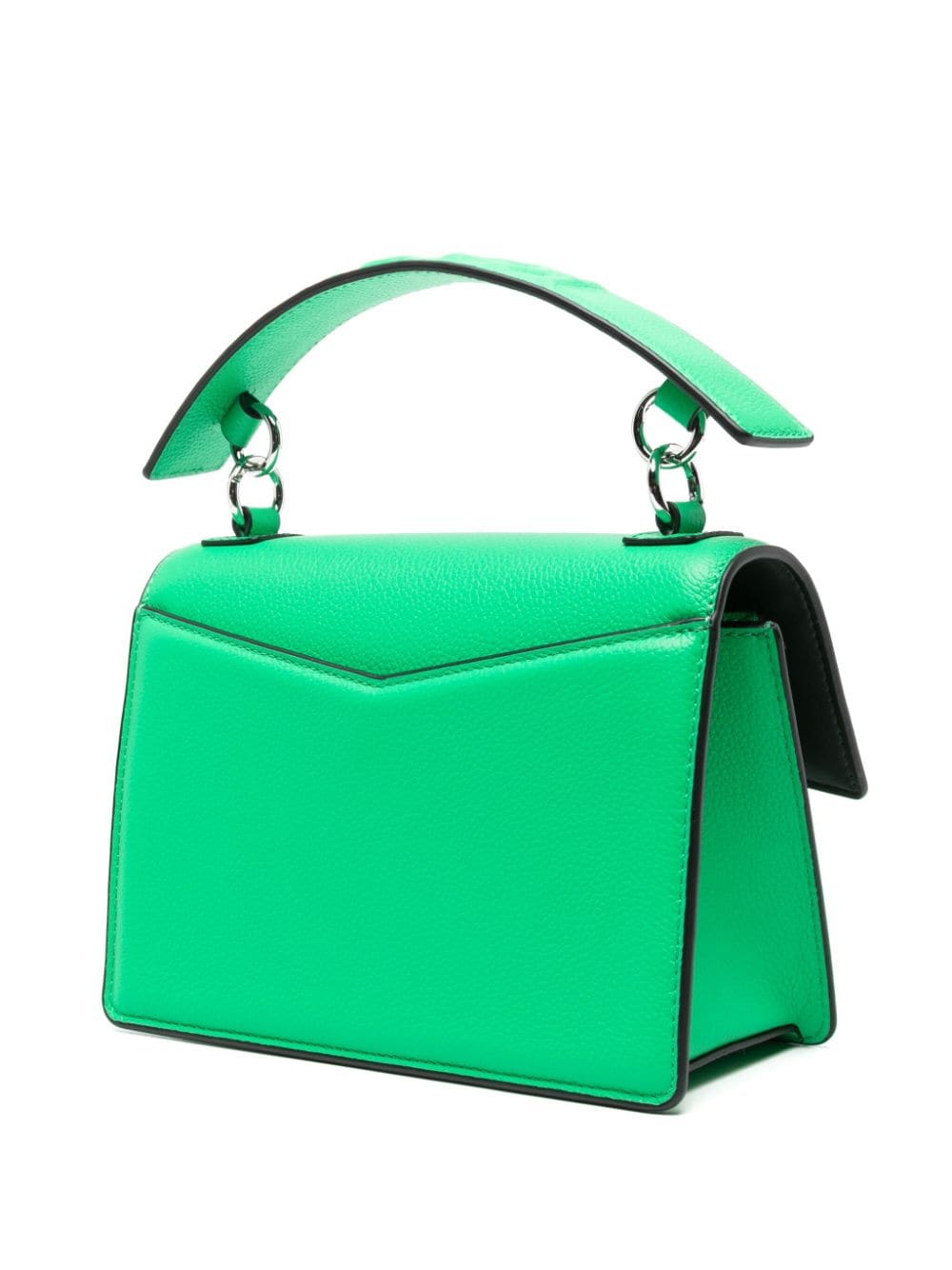 Shop Karl Lagerfeld K/seven Leather Tote Bag In Green