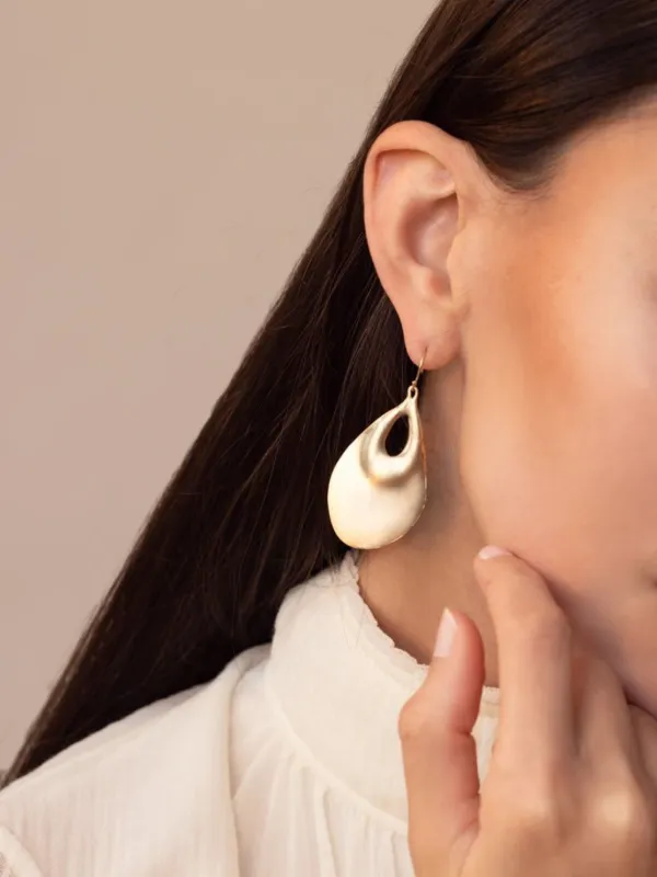 Ten Thousand Things Peacock Eye ピアス 18Kイエローゴールド 