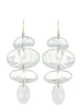 Ten Thousand Things 18kt yellow gold Totem moonstone earrings