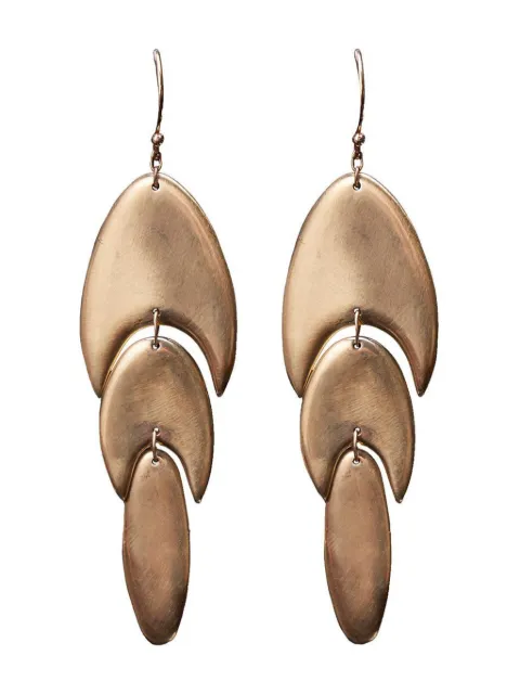 Ten Thousand Things aretes Cactus en oro amarillo de 18kt