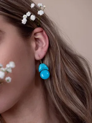 TEN Thousand THINGS』ターコイズ クレスト シルバー ピアス
