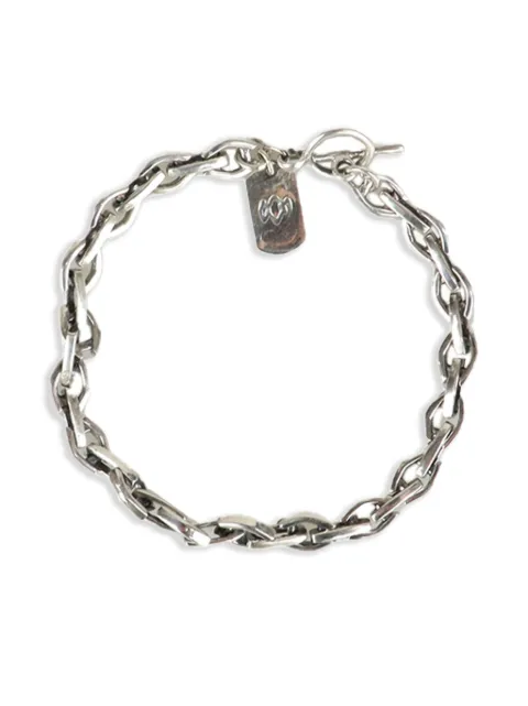 Yohji Yamamoto cable-link silver bracelet