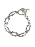 Yohji Yamamoto cable-link silver bracelet