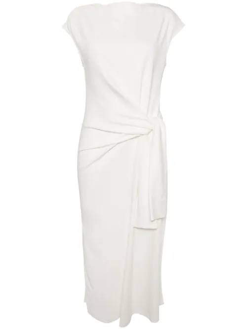 Robe mi-longue à design sans manches - Goen.J - Modalova