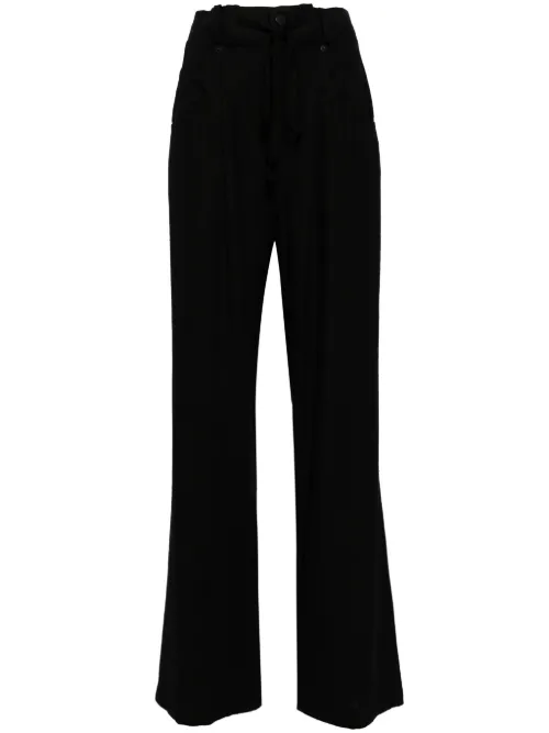 Pantalon évasé à taille haute - Goen.J - Modalova