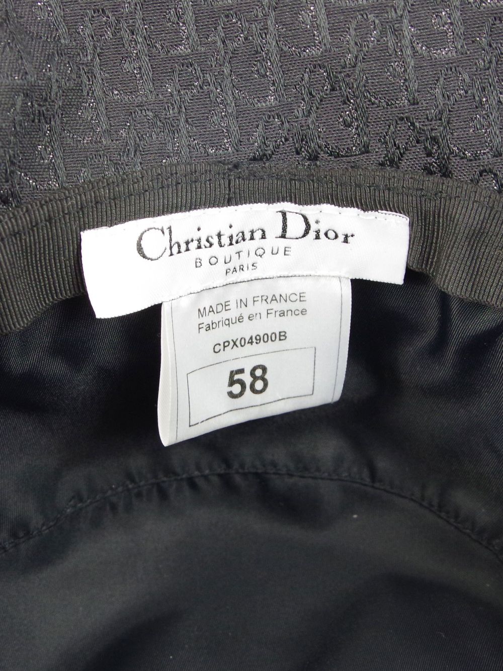 Christian Dior 2000 Trotter bucket hat Women