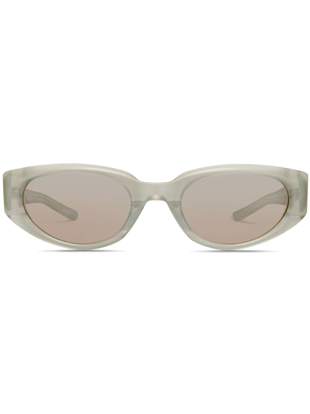 Gentle Monster Monta GC10 zonnebril met ovalen montuur Grijs