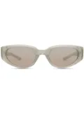 Gentle Monster Monta GC10 oval-frame sunglasses - Grey