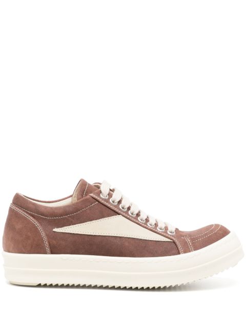 Rick Owens DRKSHDW panelled flatform sneakers