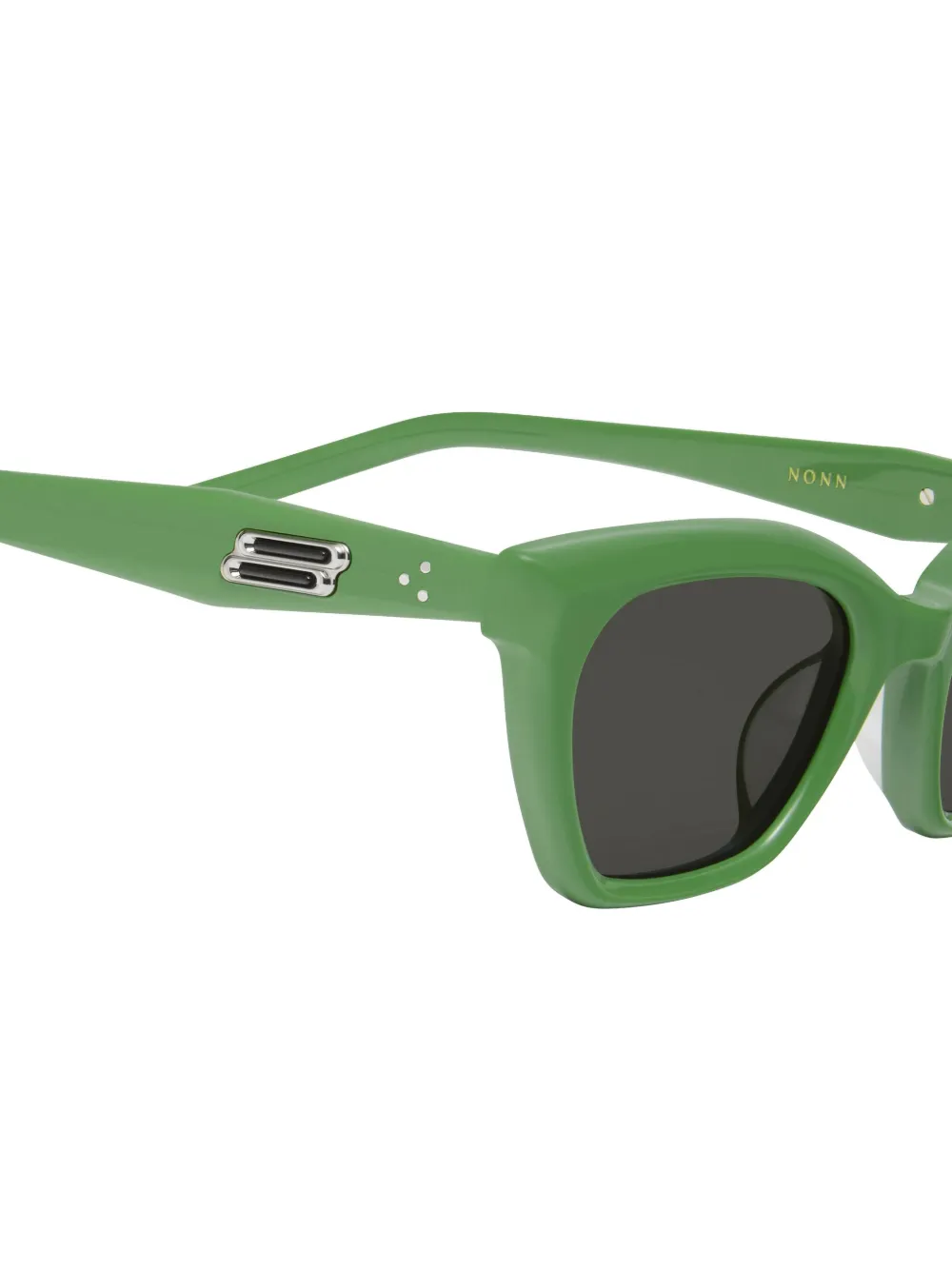 Gentle Monster Nonn GR7 zonnebril met cat-eye montuur Groen