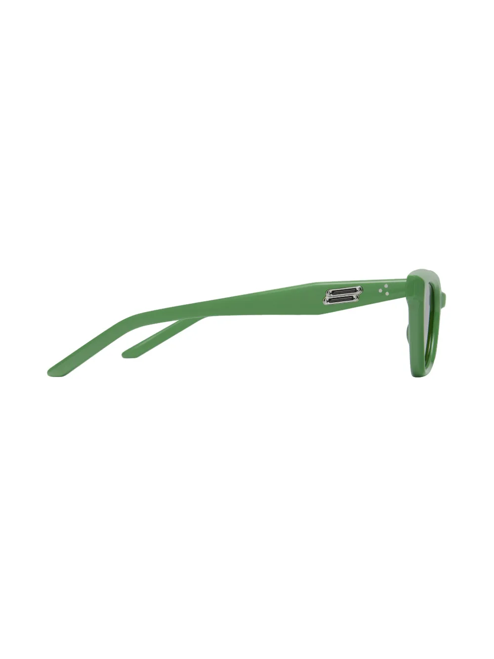 Gentle Monster Nonn GR7 zonnebril met cat-eye montuur Groen