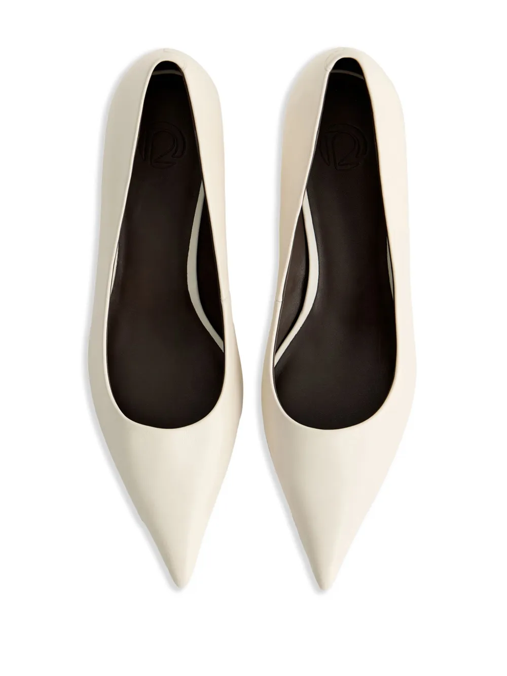 12 Storeez Pumps Mit Spitzer Kappe 50mm In Nude