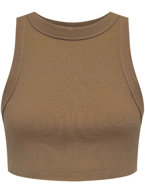 12 STOREEZ sleeveless cotton crop top 